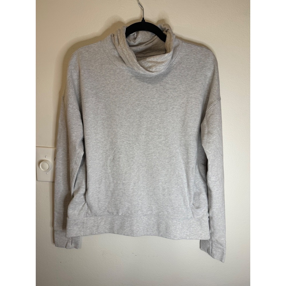 Lululemon Stress Less Mockneck Lightweight Sweatshirt Size 10